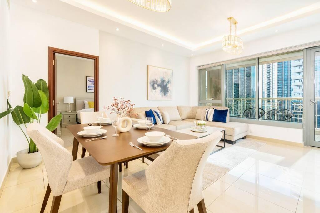New! Luxury 3Bedroom With Spectacular Burj Views Downtown Dubai Eksteriør bilde
