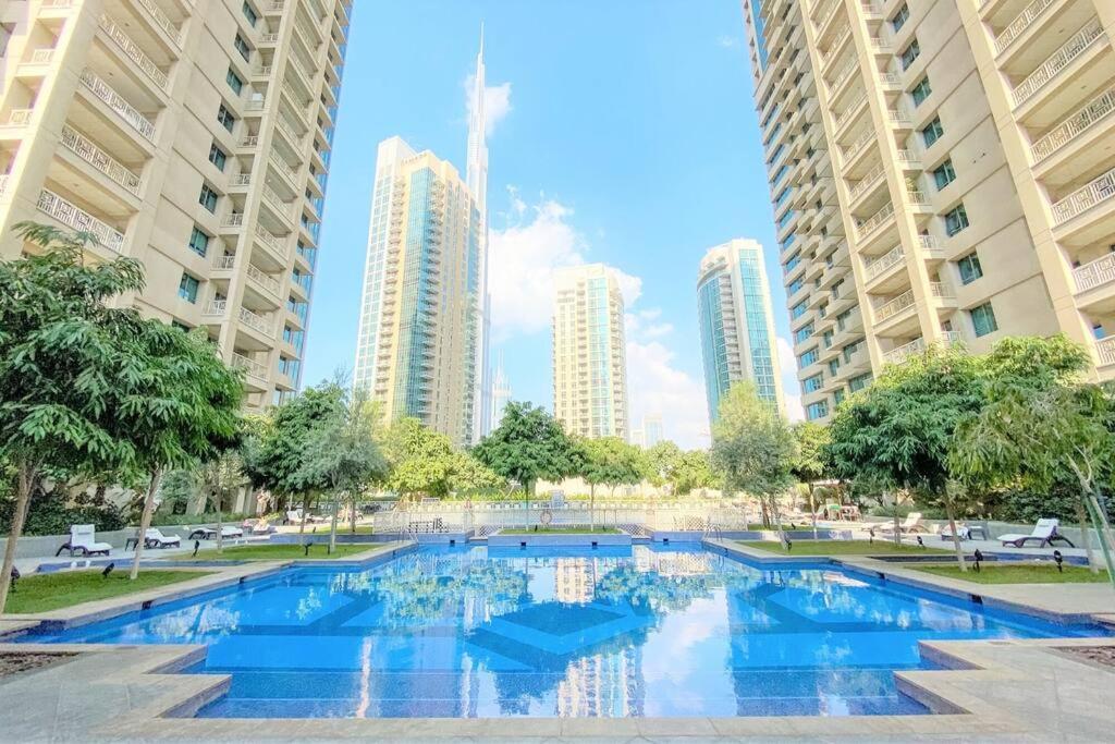 New! Luxury 3Bedroom With Spectacular Burj Views Downtown Dubai Eksteriør bilde