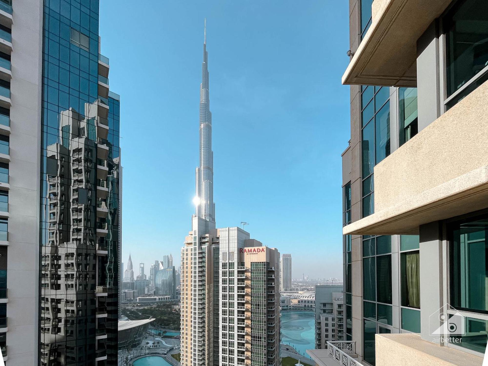 New! Luxury 3Bedroom With Spectacular Burj Views Downtown Dubai Eksteriør bilde