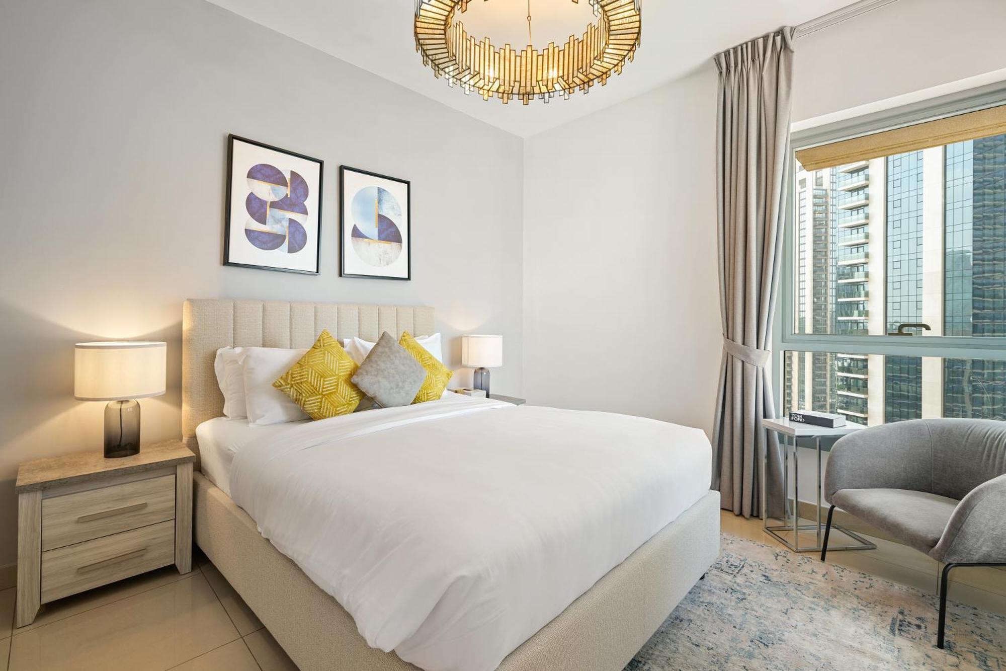 New! Luxury 3Bedroom With Spectacular Burj Views Downtown Dubai Eksteriør bilde