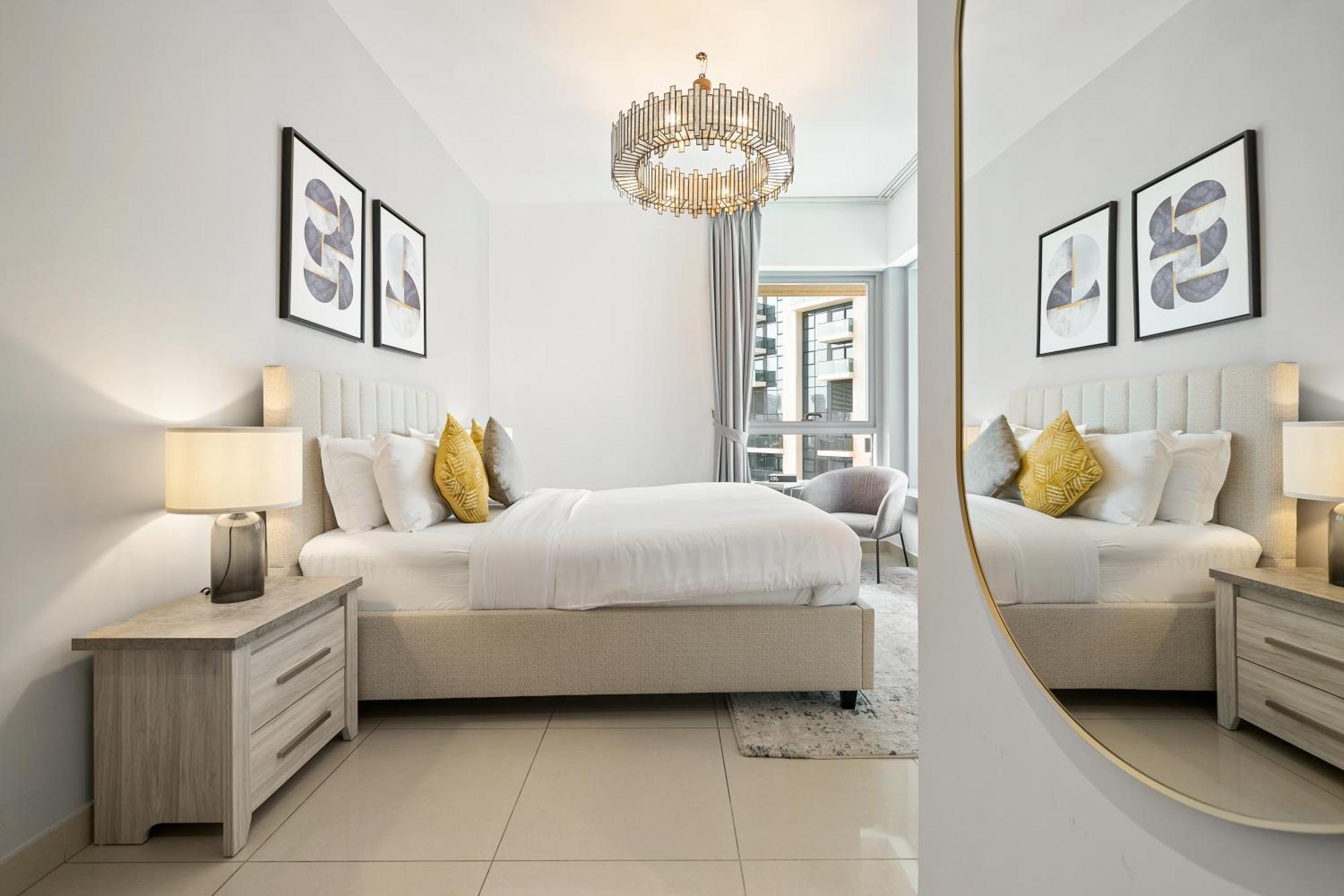 New! Luxury 3Bedroom With Spectacular Burj Views Downtown Dubai Eksteriør bilde