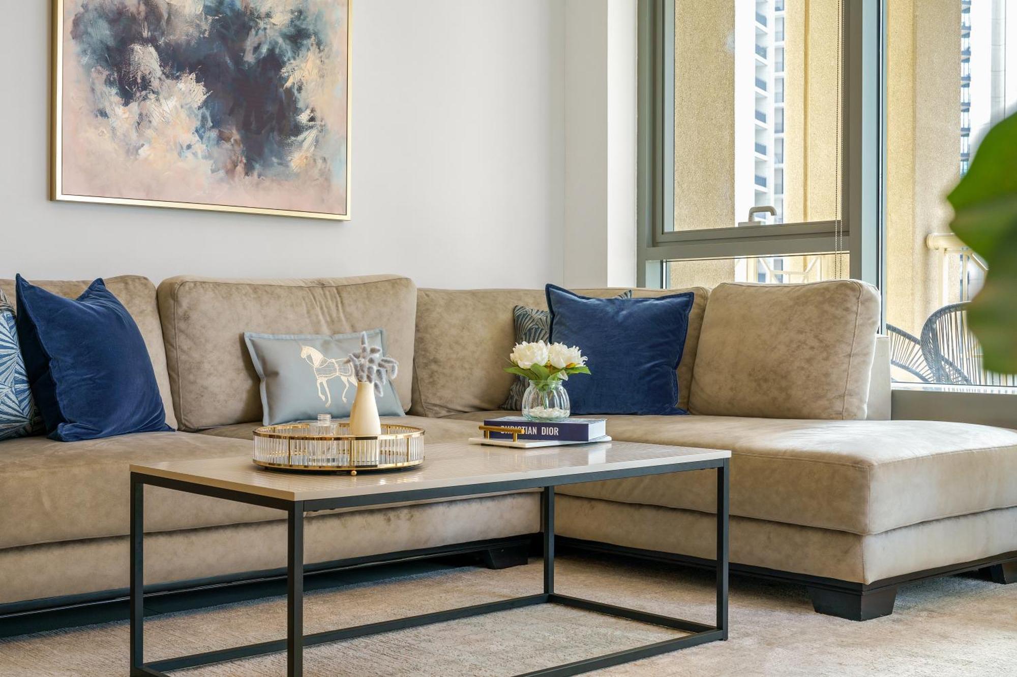 New! Luxury 3Bedroom With Spectacular Burj Views Downtown Dubai Eksteriør bilde